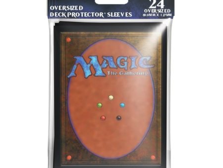 Ultra Pro - Oversized Deck Protector Sleeves (Classic Card Back) For Discount