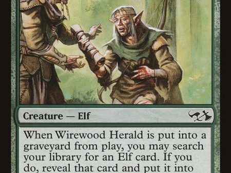 Wirewood Herald [Duel Decks: Elves vs. Goblins] Sale