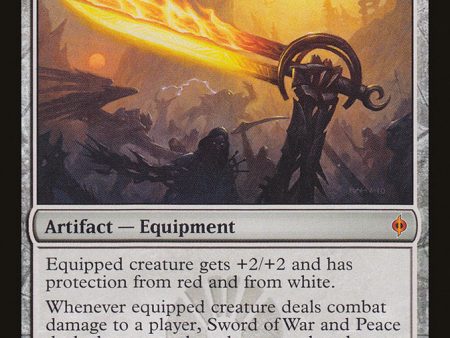 Sword of War and Peace [New Phyrexia] on Sale