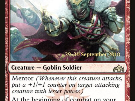 Legion Warboss [Guilds of Ravnica Prerelease Promos] Supply