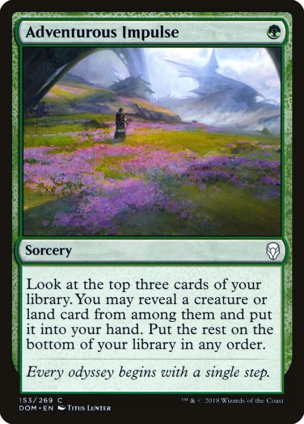 Adventurous Impulse [Dominaria] For Sale