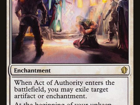 Act of Authority [Commander 2013] Cheap