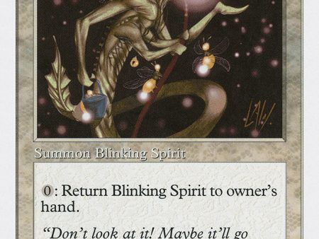 Blinking Spirit [Fifth Edition] Online Hot Sale