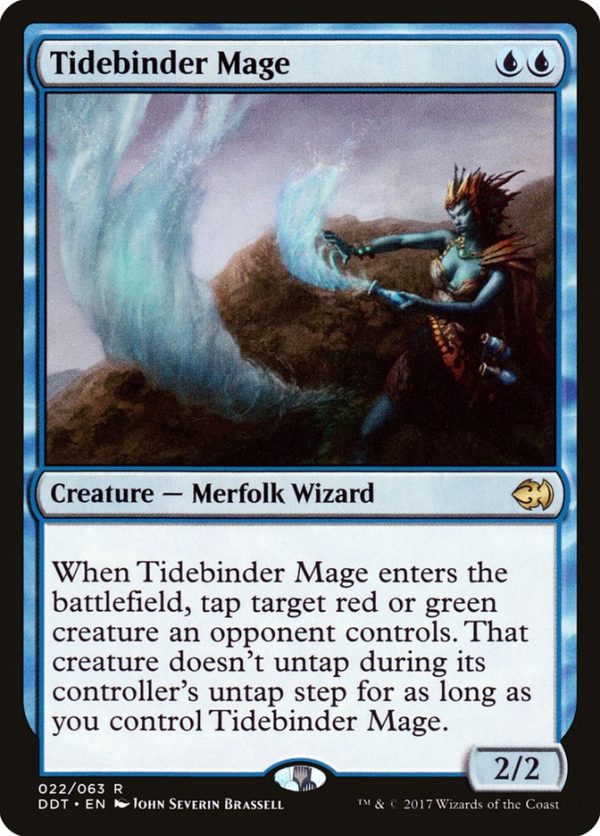 Tidebinder Mage [Duel Decks: Merfolk vs. Goblins] For Discount