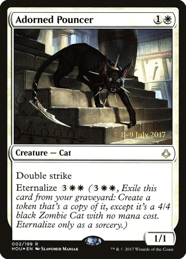 Adorned Pouncer [Hour of Devastation Prerelease Promos] on Sale