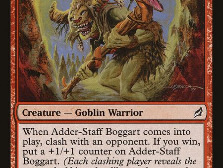 Adder-Staff Boggart [Lorwyn] Online Sale