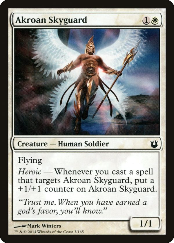 Akroan Skyguard [Born of the Gods] Hot on Sale