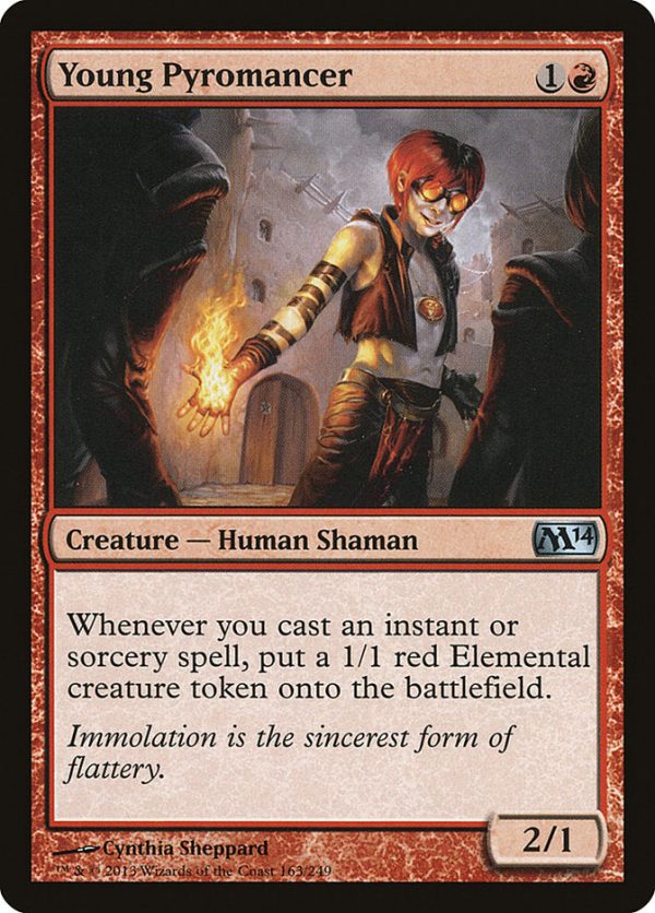 Young Pyromancer [Magic 2014] Online now