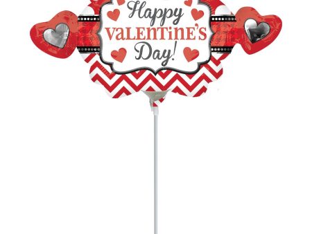 HVD Heart Marquee Mini Shape Foil Balloon Fashion