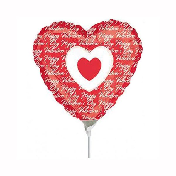 Valentine Wishes Mini Shape Balloon 9in on Sale