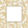 Gold Elegant Scroll Paper Plates 10in, 8pcs Online