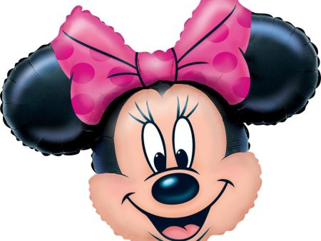 Minnie Mouse Balloon 28 x 23in Online Hot Sale