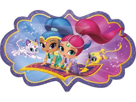 Shimmer & Shine SuperShape Foil Balloon 68x40cm Fashion