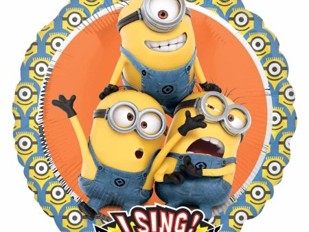 Despicable Me Group Sing-A-Tune Jumbo Balloon 71cm Online Sale