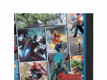 Marvel Powers Unite Beverage Tissues 16pcs Discount