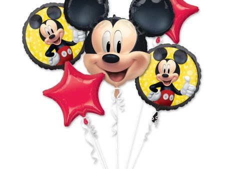 Mickey Mouse Forever Balloon Bouquet 5pcs Online Hot Sale