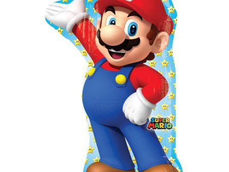 Mario Bros. SuperShape Balloon 22x33in Online