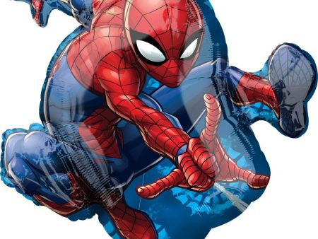 Spiderman SuperShape Foil Balloon 43x73cm Hot on Sale