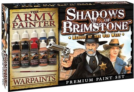 Shadows of Brimstone: Heroes of Old West Paint Set Discount